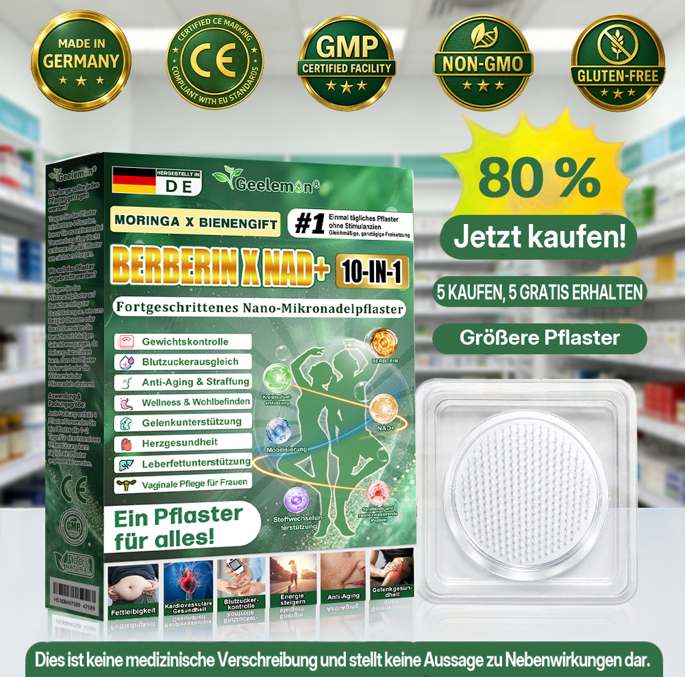 🔥Offizieller deutscher Shop 🇩🇪 | Geelemon® Advanced Nano System einmal täglich pflege