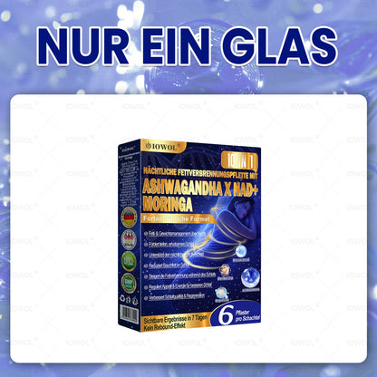 IOWOL® Nacht-Fettverbrennungs-Pflaster! Keine Pillen, kein Aufwand, keine Verschwendung – und 100 % Ergebnisse!