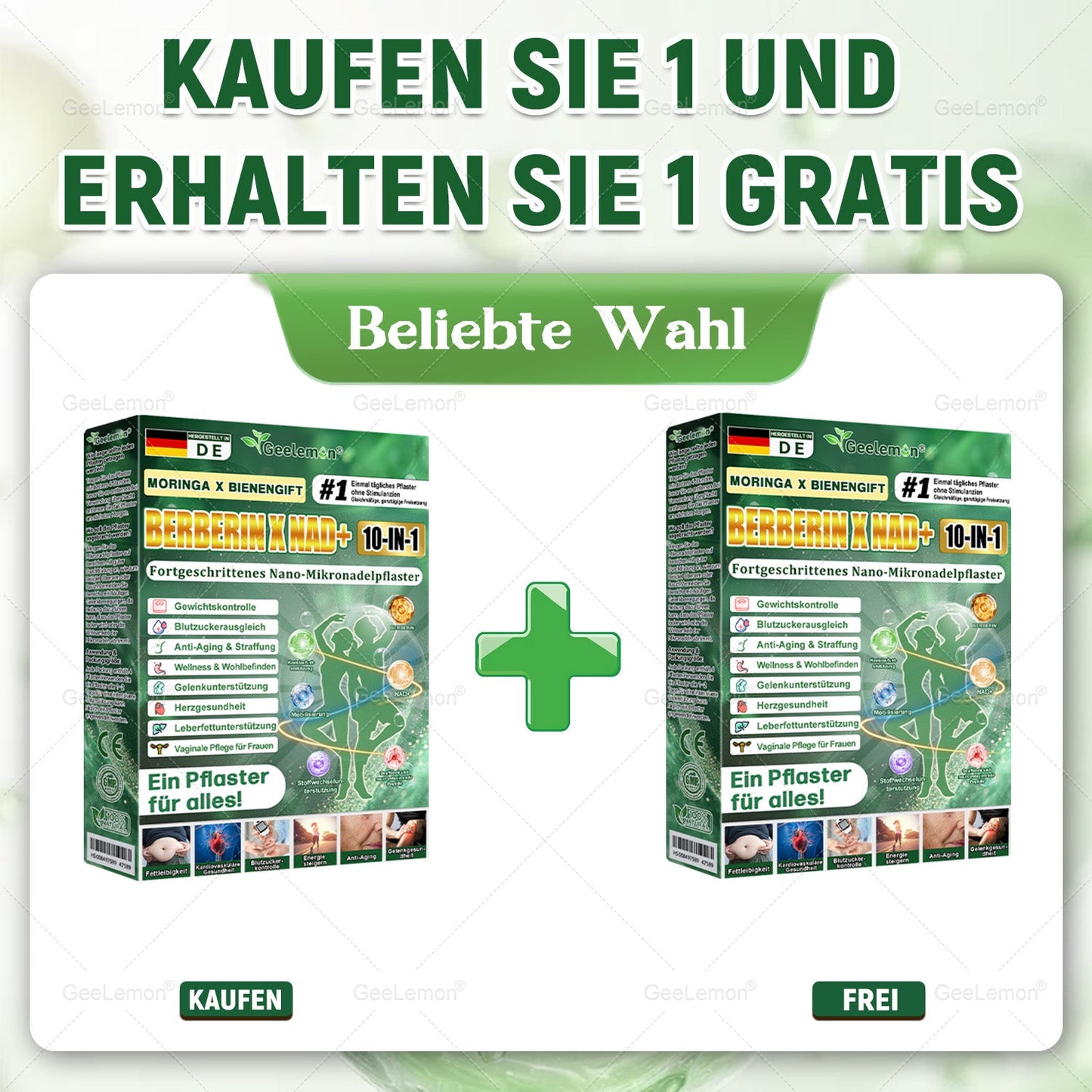 🔥Offizieller deutscher Shop 🇩🇪 | Geelemon® Advanced Nano System einmal täglich pflege