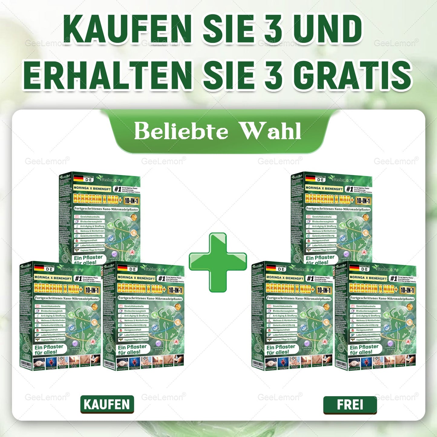 🔥Offizieller deutscher Shop 🇩🇪 | Geelemon® Advanced Nano System einmal täglich pflege
