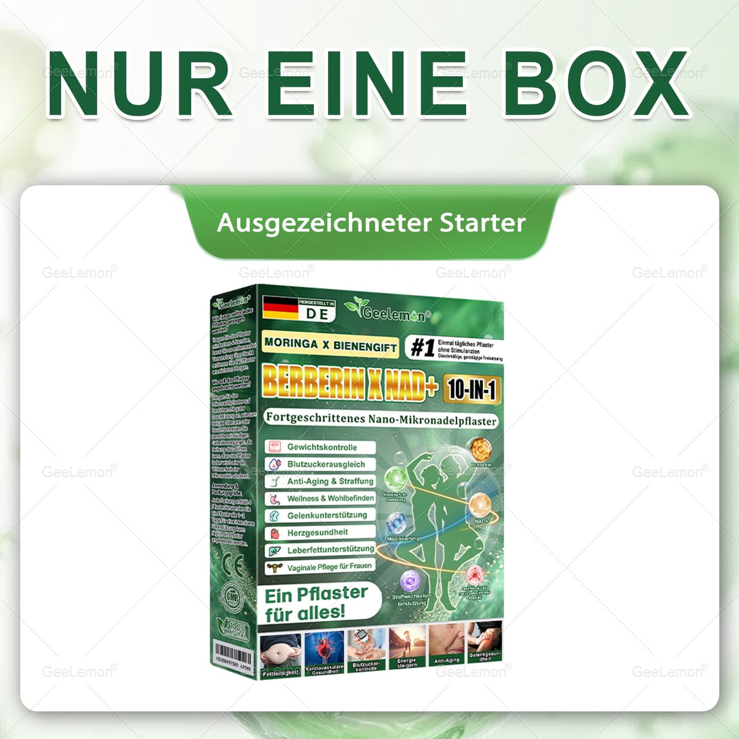 🔥Offizieller deutscher Shop 🇩🇪 | Geelemon® Advanced Nano System einmal täglich pflege